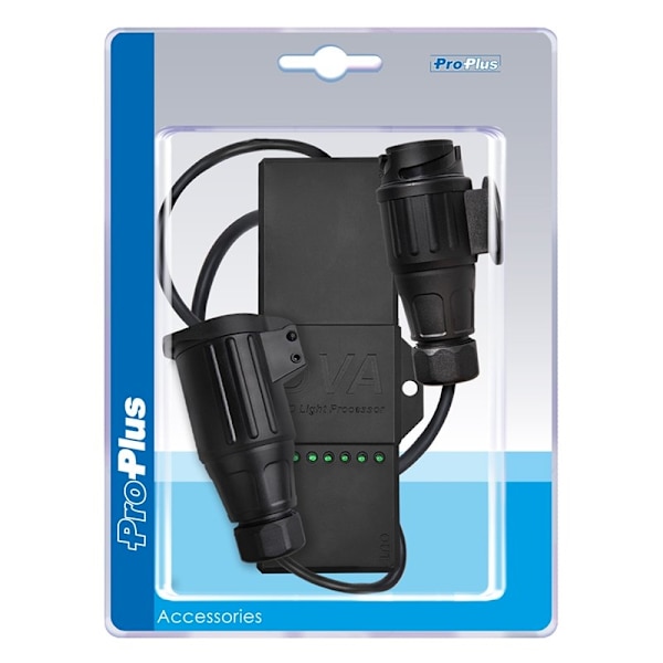 LED lys processor 12V til trailere plug & play i blister