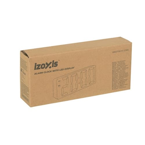 LED-herätyskello värinäytöllä ja USB-virralla