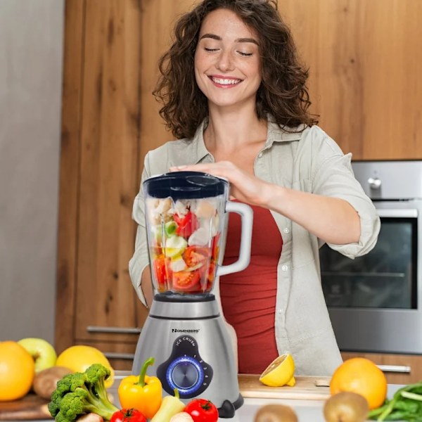 Rosenberg SW-1380: 2-i-1 elektrisk mixer och kvarn