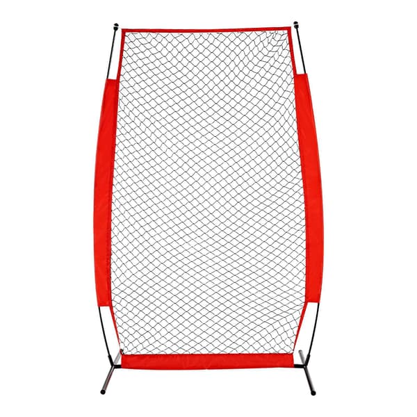 Säkerhetsskärm för basebollkastning, 2,1 x 1,2 m, bärväska