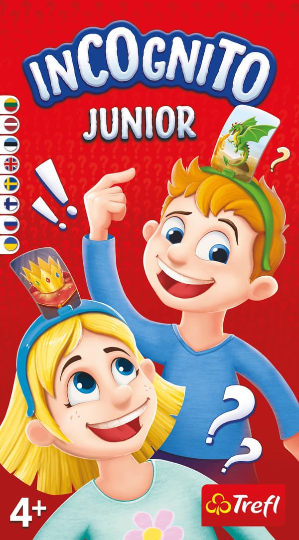 Incognito Junior Brädspel – Gissa karaktärer och föremål