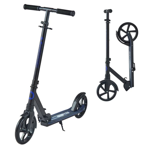 Sparkcykel, 2-hjulig, justerbart styre, hopfällbar