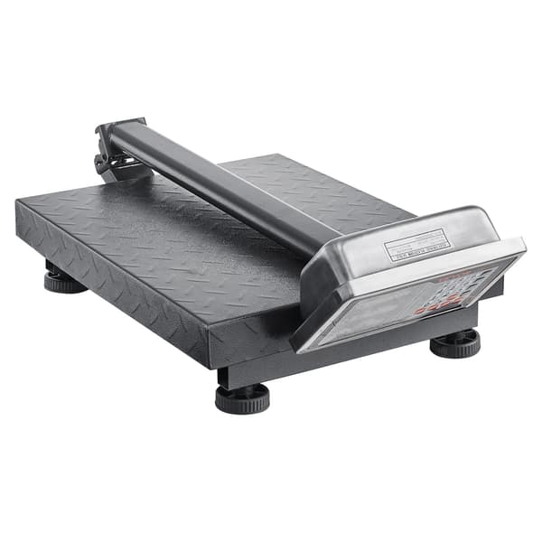 Digital computerplatformvægt, 300 kg, 50 g, LB KG
