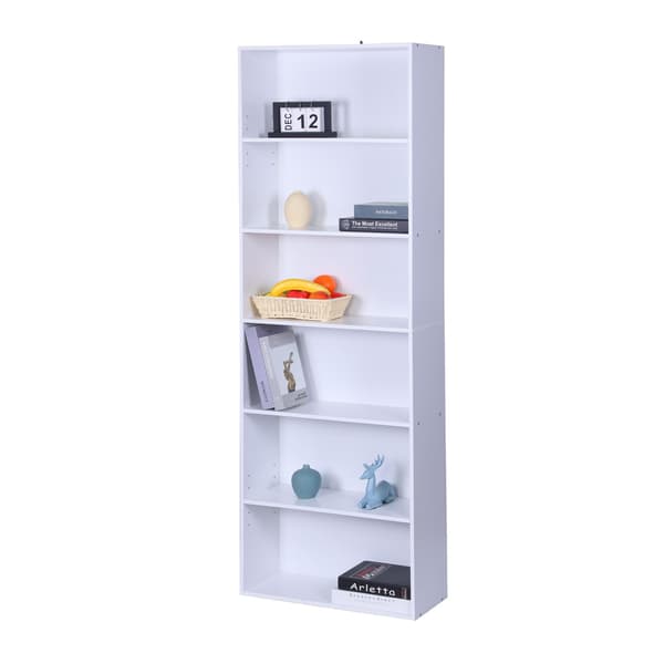 Hvid justerbar reol, 100 cm