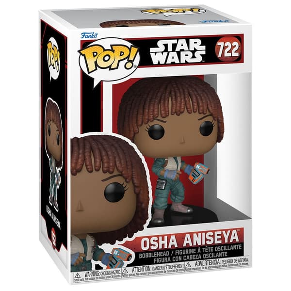 Star Wars Acolyte Osha Aniseya figur, samleobjekt actionlegetøj