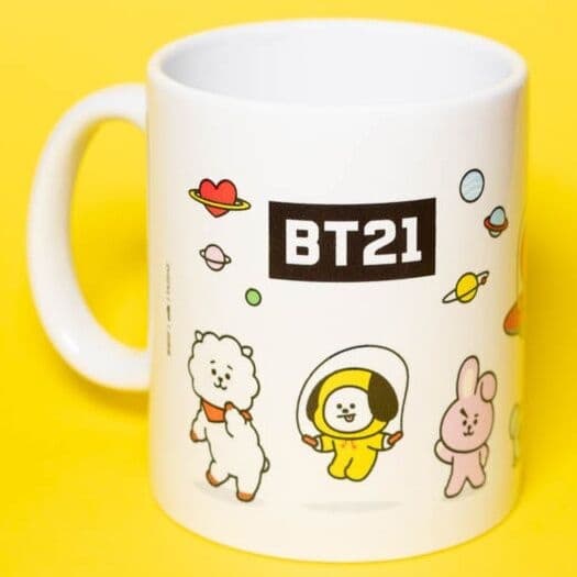 BT21 Characters krus, 330 ml kapacitet, keramisk materiale