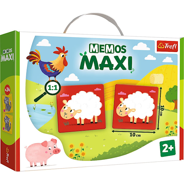 Trefl Memo Maxi Husdyr