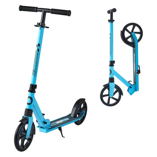 Løbehjul, justerbart styr, foldbar, 8-tommer hjul
