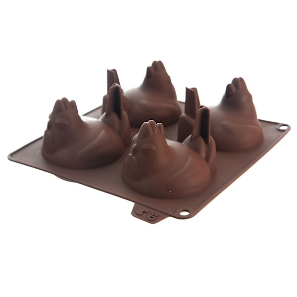 Silikonform för muffins, kakor och choklad - hönor