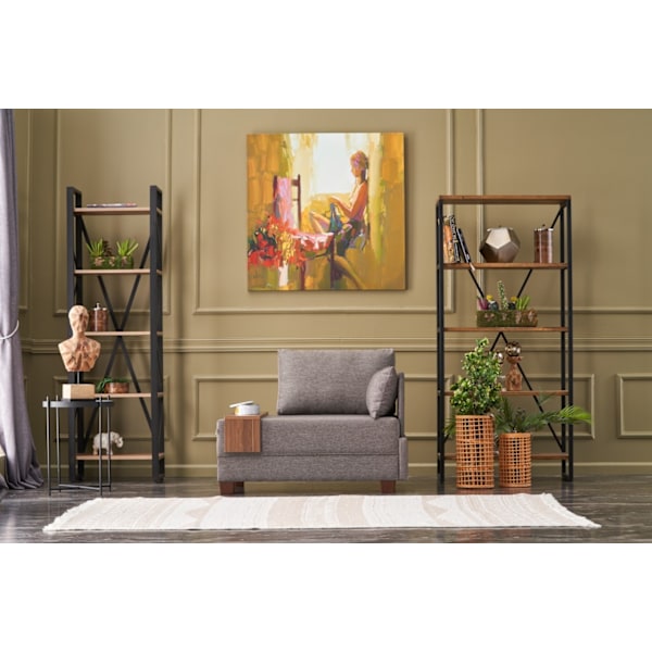 1-sits Sofa Fly Right - Brun