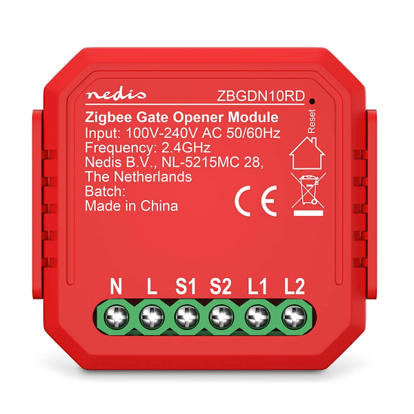 SmartLife Power Switch | Zigbee 3.0 | 2,5 W | Terminalforbindelse | App tilgængelig til: Android™ / IOS