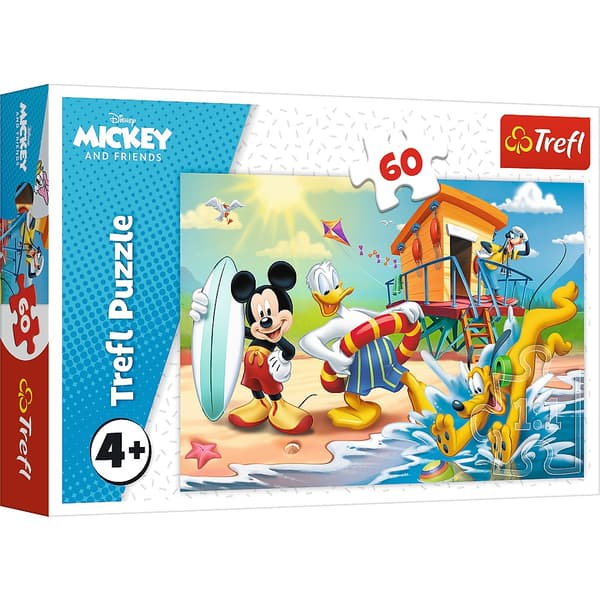 Trefl Disney Puslespil Mickey 60 Stk
