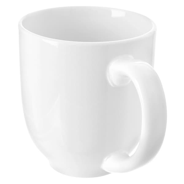 MONA valkoinen posliinimuki 450 ml