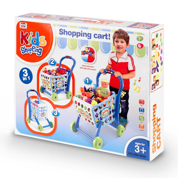 Ricokids blå indkøbskurv 773400