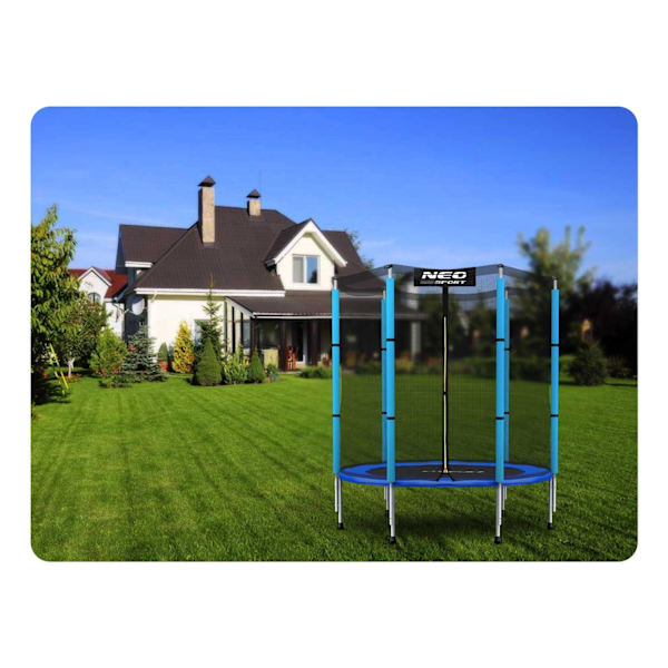 Lasten trampoliini puutarhaan 140 cm (4,5 ft) Neo-Sport