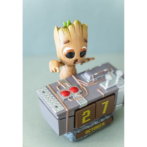 Groot 3D evighetskalender för Marvel Guardians of the Galaxy
