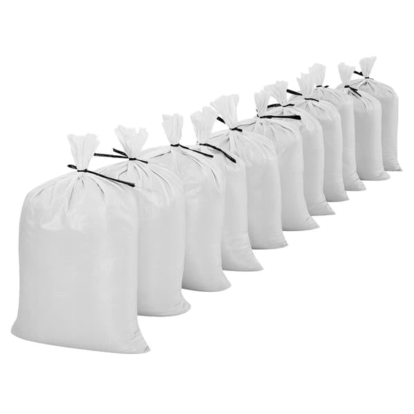 Tomma sandsäckar, 300-pack, 40 x 66 cm, polypropen