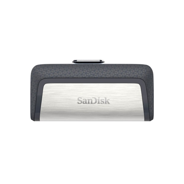 SANDISK USB memory stick 3.1 Ultra Dual 64GB Type C Sort, Sølv