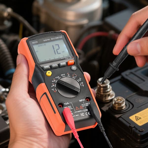 Digitalt multimeter, 6000-trins TRMS automatisk områdemåling LoZ