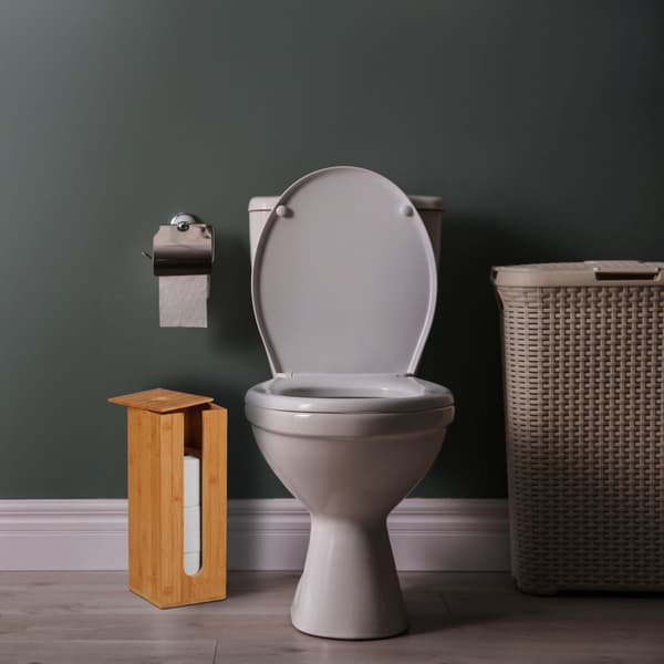 Bambusholder til toiletruller
