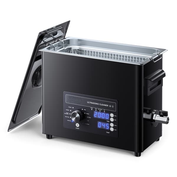 Ultralydsrenser 6L, Rustfrit stål, Knapbetjening