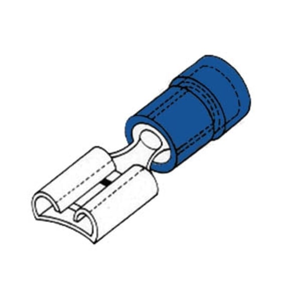 Hunstik 4,8 mm blå