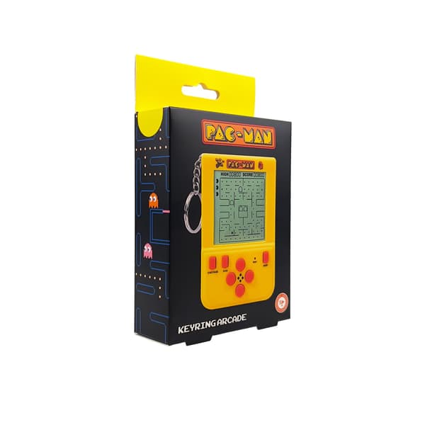 Pac-Man Arcade Nøglering med Autentiske Lyde