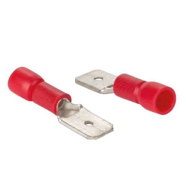 Urosliitin 6,4 mm punainen