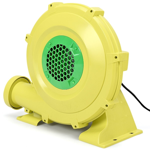 680W Blæser Turbo Ventilator Radial Ventilator Udsugningsventilator Radial Blæser Luftblæser Gul