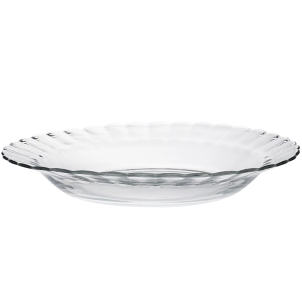 Duralex PICARDIE djup tallrik, transparent, 230 x 35 mm - set om 6 st.