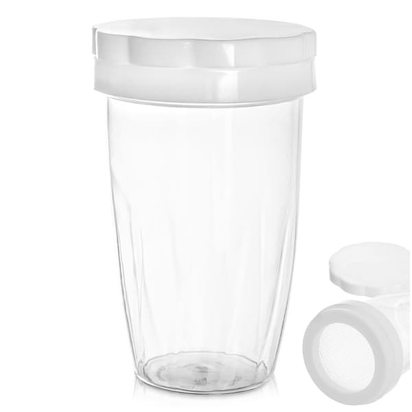Behållare med sil för strösocker och kanel 250 ml