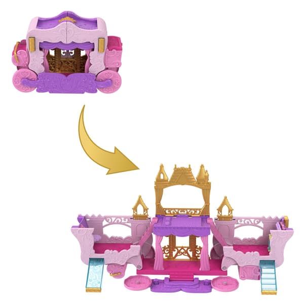 Disney Prinsesse Små Dukker Vogn Til Slot