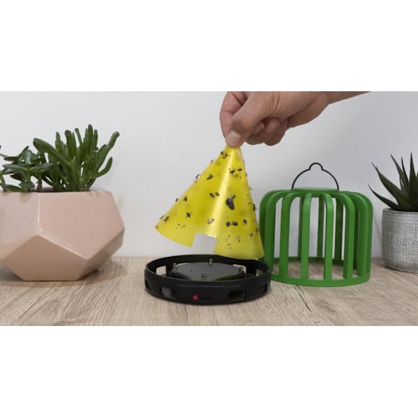 Genius Ideas GI-054561: FLYTRAP valaistu hyönteisloukku 'Kaktus'.