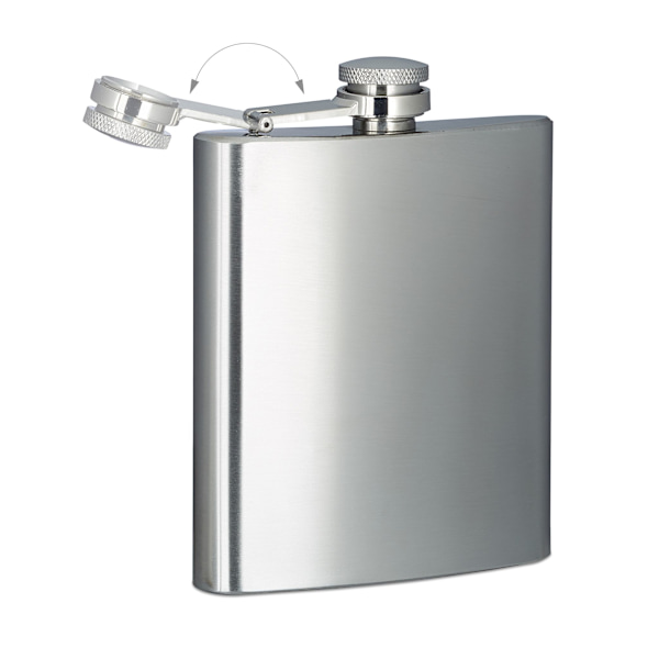 200 ml kande i rustfrit stål