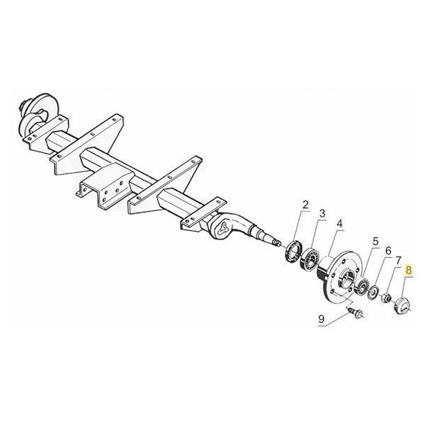 AL-KO Bromstrumma navkapsel Ø40,2 mm