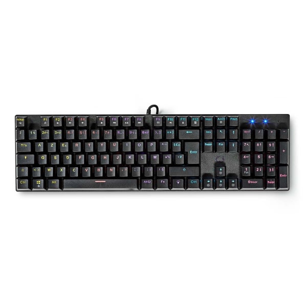Wired Gaming Keyboard | USB Type-A | Mekaniske Taster | LED | AZ