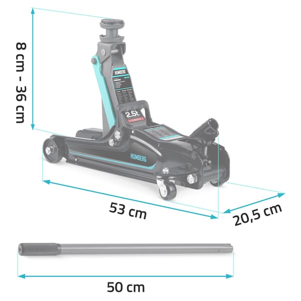 Humberg HM-380 billyft 2,5 t
