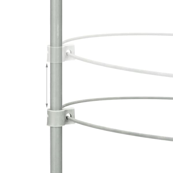 4 pyöreän tomaattituen sarja, 60 cm