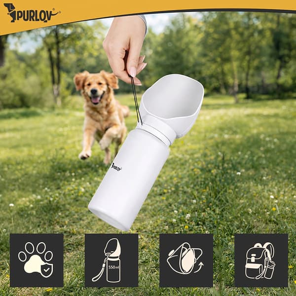 Hundeflaske 550ml Purlov 27234