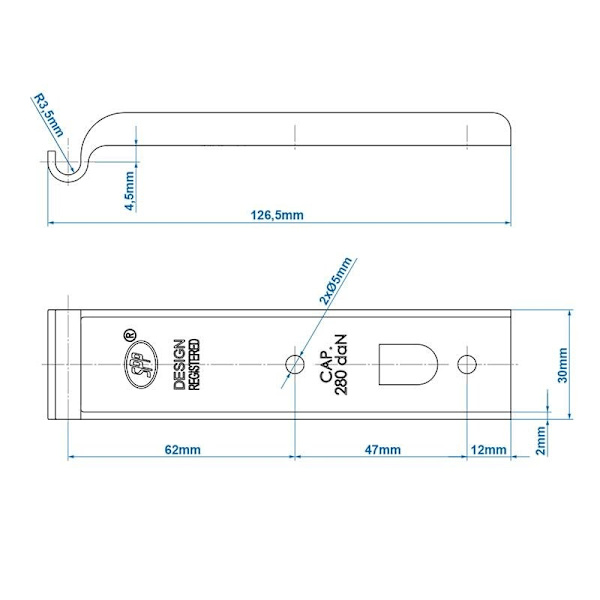 Tanko perävaunun salpaan SPP Z-01