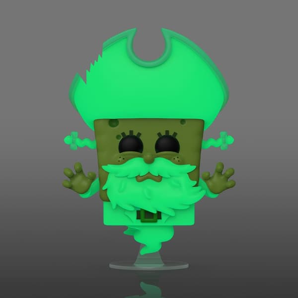 SvampeBob Den Flyvende Hollænder Glød Vinylfigur