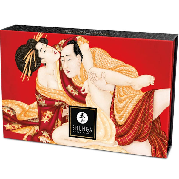 Shunga - Strawberry Edible Massage Powder Kit