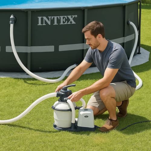 Slange/rør til INTEX 29060 pumpe
