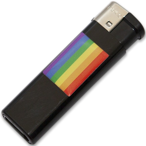 Pride - Lysere Sort Med Lgbt Flag