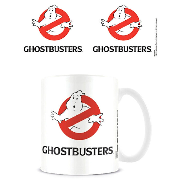 Krus med Ghostbusters-logo