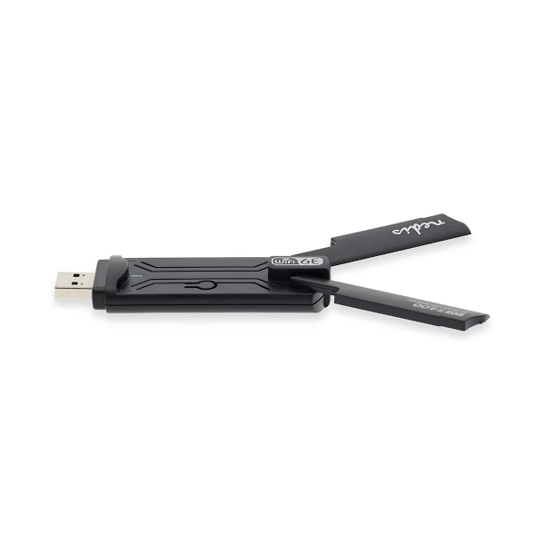 Nätverksdongel | Wi-Fi | AX5400 | 2,4/5/6 GHz (trippelband) | USB3.0 | Wi-Fi-hastighet totalt: 5400 Mbps | Windows 10 / Windows 11