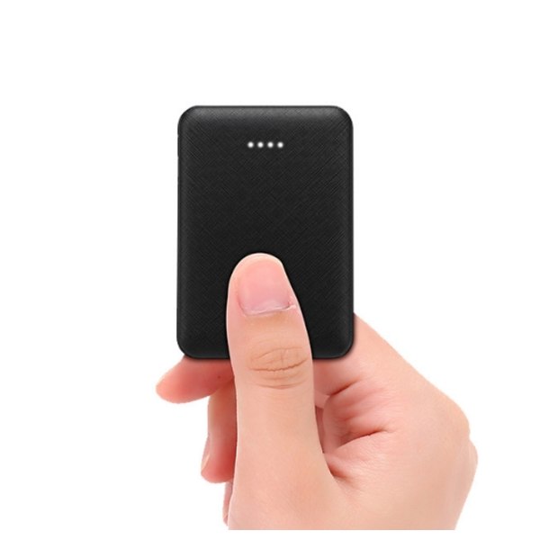 SiGN Ultrathin Powerbank 5000mAh - Sort