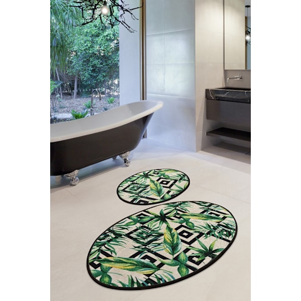 Bathmat Set (2 kpl) Botanic