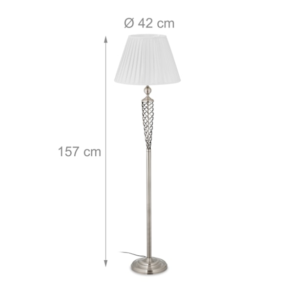 Antik gulvlampe