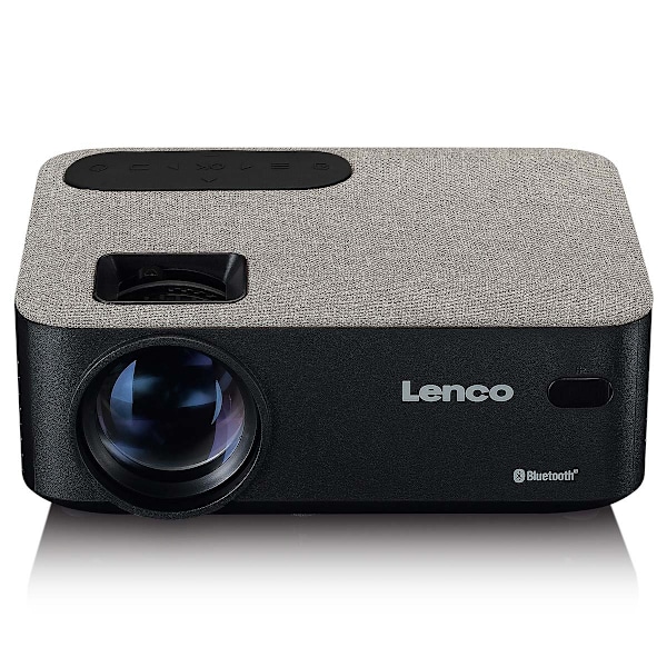 HD 720P LCD-projektor med Bluetooth grå